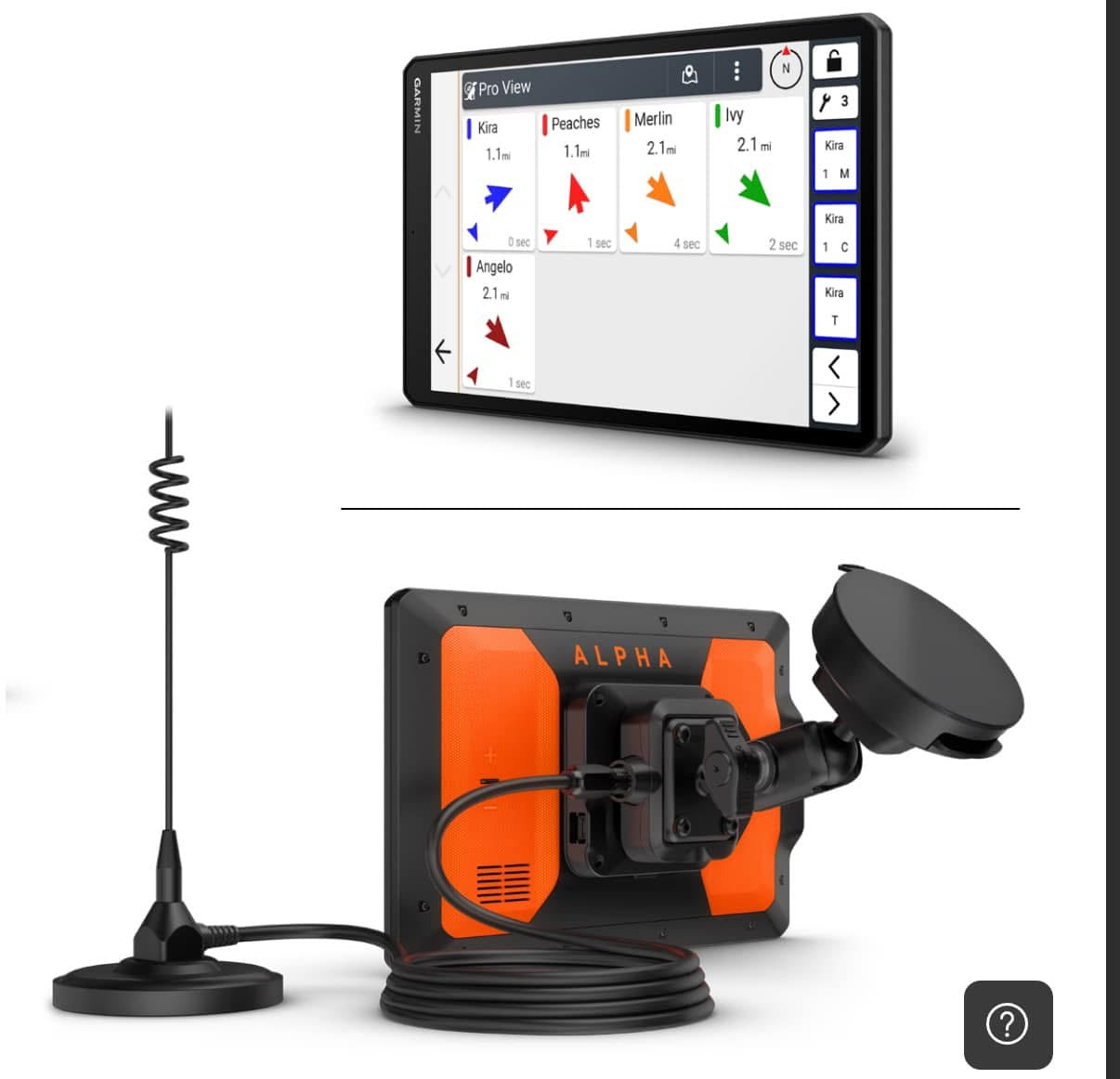 Garmin Alpha® XL GPS Dog Tracker